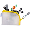 HERMA Pochette à fermeture à zip 'Mesh Bags', A7, jaune