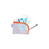 HERMA Pochette à fermeture à zip 'Mesh Bags', A7, orange