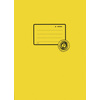 HERMA Protège-cahier, A4, en papier, jaune