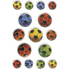 HERMA Sticker MAGIC 'Ballons de football multicolores'