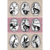 HERMA Sticker de Pâques TREND 'oeufs colorés'