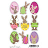 HERMA Stickers de Pâques MAGIC TREND 'Rallye des lapins'