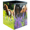 HERMA Corbeille à papier 'Pré à chevaux', carton