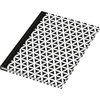 RNK Verlag Cahier 'Black & White Rhombus', A5, pointillé