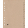 Oxford Intercalaires Touareg, uni, 12 touches, format A4
