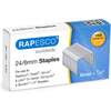 RAPESCO Agrafes 24/6, 1.000 pièces, galvanisé