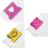 RAPESCO Clips à documents Supaclip 40, jaune, motif Smile