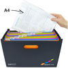 RAPESCO Trieur SupaFile Plus, A4+, 13 compartiments, noir