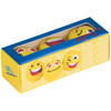 WEDO Gomme en plastique balle 'SMILEY', set de 3