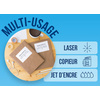 agipa Etiquettes multi-usages, 199,6 x 144,5 mm, blanc
