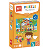 APLI kids Puzzle éducatif 'The House', 24 pièces