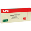 APLI Notes adhésives 'CLASSIC Notes!', 125 x 75 mm, jaune - 900754