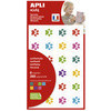 APLI kids Gommettes 'Feuilles d'arbre', en sachet
