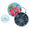 APLI kids Puzzle 'GLOW IN THE DARK Flower', 204 pièces