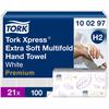 TORK Xpress Essuie-mains interfolié,212x340mm,pliage W,2 couches, - 82883