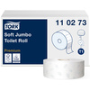 TORK Papier toilette grand rouleau Jumbo, 2 plis, blanc  - 405683