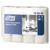 TORK Rouleau de papier essuie-tout, très absorbant, blanc  - 610003