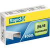 Rapid Agrafes Standard 26/6, galvanisé - 41136