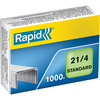 Rapid Agrafes Standard 21/4, zingué