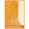 herlitz Bloc de papier transparent A4, 65 g/m2