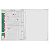 magnetoplan Tableau planning pour absence et présence,