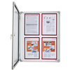 magnetoplan Vitrine d'affichage SP, 4 x format A4,