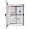 magnetoplan vitrine d'affichage CC, 9 x format A4, pour - 63924