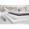 transotype Carton plume Foam Boards, 500 x 700 mm,blanc,10mm