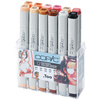 COPIC Marqueur classic, kit de 12 couleurs chair