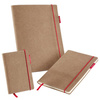 transotype Carnet de notes 'senseBook RED RUBBER', Medium,