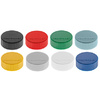 magnetoplan Discofix aimant rond 'magnum',couleurs assorties