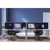magnetoplan Cloison de séparation de bureau VarioPin, bleu