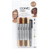 COPIC Marqueur ciao, kit de 5+1 'Portrait 2'