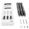 COPIC Feutre fin MULTILINER, set de 3, noir