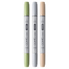 COPIC Marqueur ciao, set de 3 'Natural Palette'