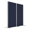 magnetoplan Cloison acoustique Wood Series, double, bleu