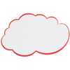 FRANKEN Carte nuage pour présentation, 620 x 370 mm, blanc