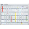 FRANKEN Bande de dates pour tableau planning JK1203, blanc