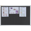 FRANKEN Tableau en textile X-tra!Line, 900 x 600 mm, noir