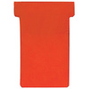 FRANKEN Fiches T, taille 2 / 48 x 84 mm, rouge