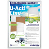 FRANKEN Cadre porte-affiches security, ininflammable, A4