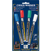 Securit Feutre-craie ORIGINAL SMALL, kit de 4