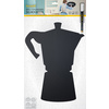 Securit Ardoise murale SILHOUETTE 'Cafetière', mélamine