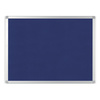 Bi-Office Tableau en feutre AYDA, 900 x 600 mm, bleu