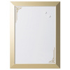 Bi-Office Tableau blanc design Kamashi, 600 x 450 mm, or