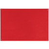 Bi-Office Tableau en feutre sans cadre, 1.200 x 900 mm,rouge
