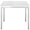 SODEMATUB Table universelle 128RGA, 1200x800, gris clair/alu
