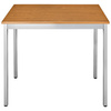 SODEMATUB Table universelle 168RMA, 1600 x 800, merisier/alu