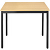 SODEMATUB Table universelle 147RHN, 1400 x 700, hêtre/noir