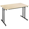 SODEMATUB Table pliante TPMU126EN, 1.200 x 600 mm, érable/